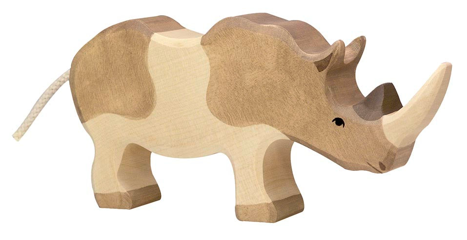 Holztiger Rhinoceros