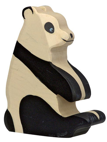 Holztiger Panda Bear Sitting