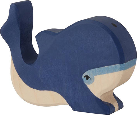 Holztiger Blue Whale Small