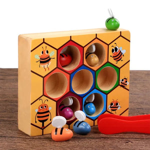 Wooden Beehive Sorting Game | Motor Skills | Imagination