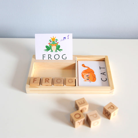 Lil'Playground Wooden Spelling Game