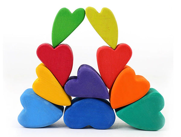 Lil'Playground Rainbow Hearts